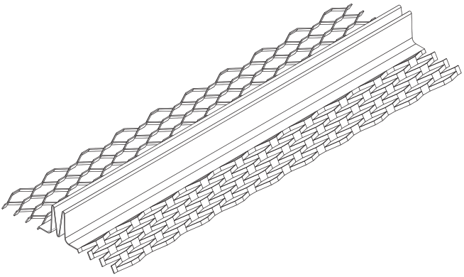 Double “V” Control Joint (#15)