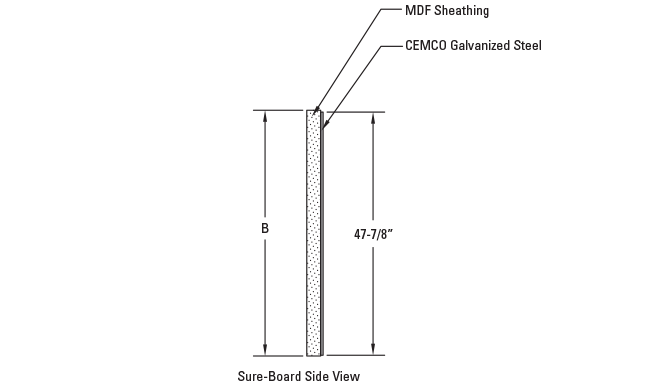 Sure-Board® Series 200W for Wood Framing
