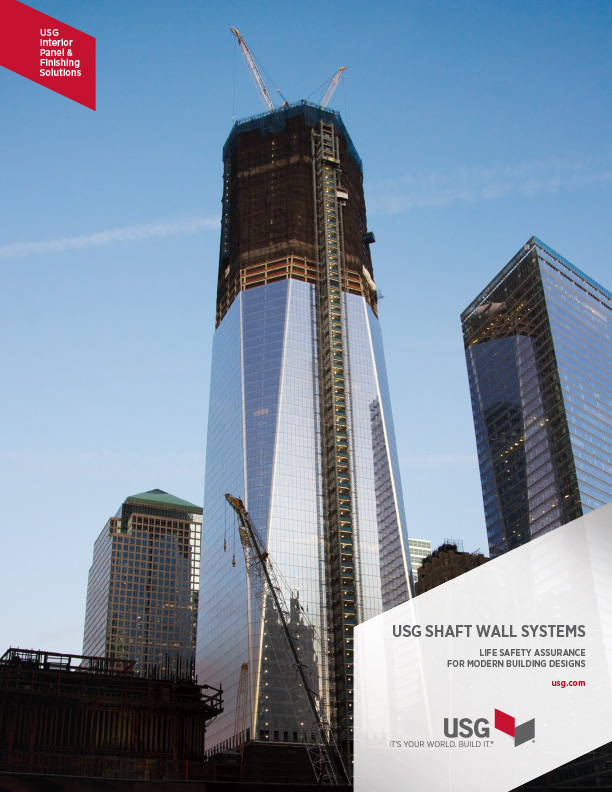 USG Shaft Wall Systems Catalog Cover