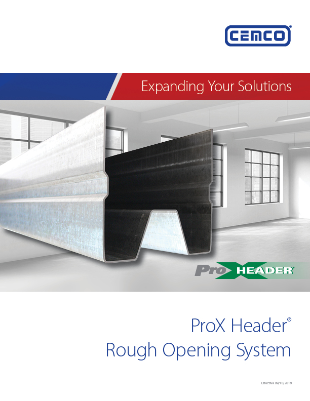 ProX Header Catalog Cover