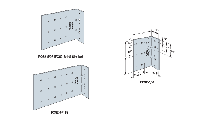 FC Bypass Framing Fixed-Clip Connector