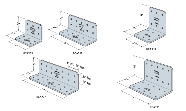 Rigid Connector Angles
