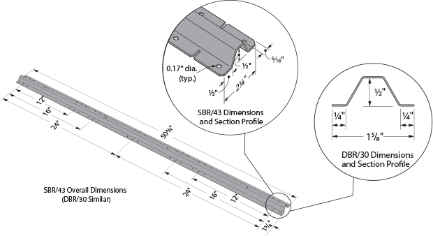 SBR and DBR Spacer Bracers