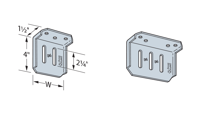 SCW Head-of-Wall Slide-Clip Connectors