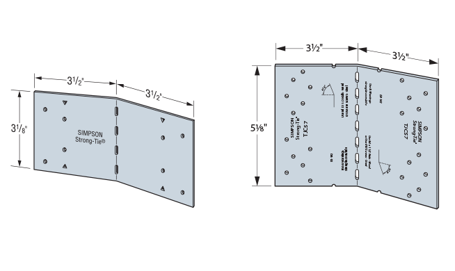 TJC Jack Truss and Rafter Connector