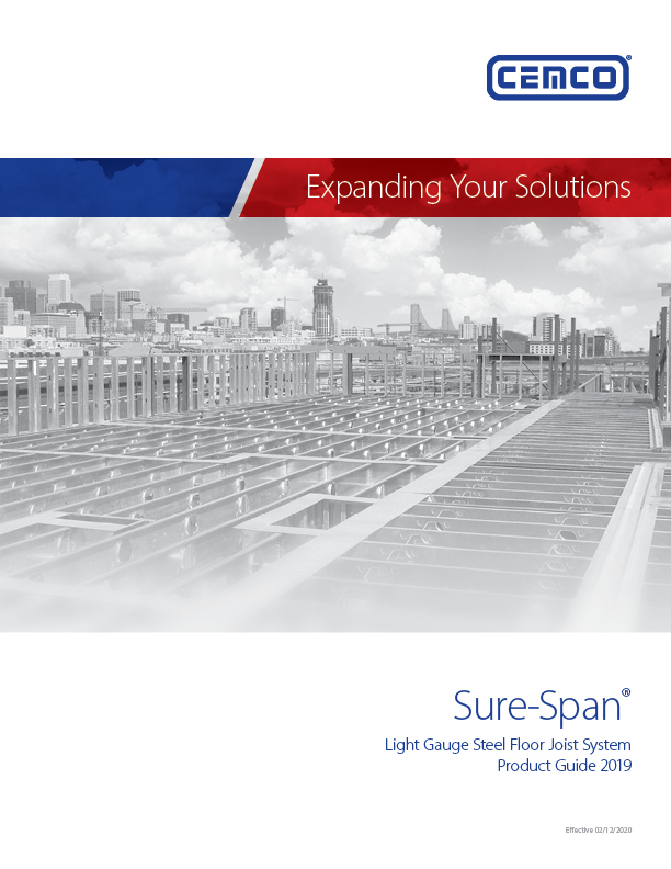 Sure Span Catalog Cover
